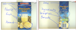 Analysing fruit juices
